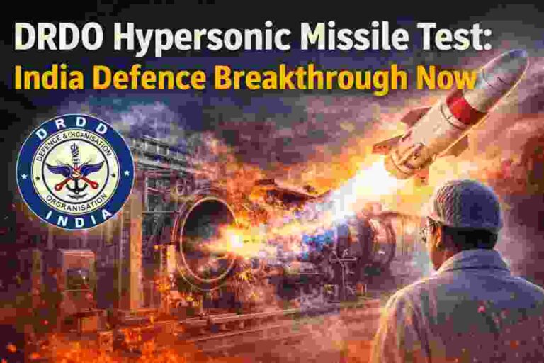 DRDO Hypersonic Missile Test