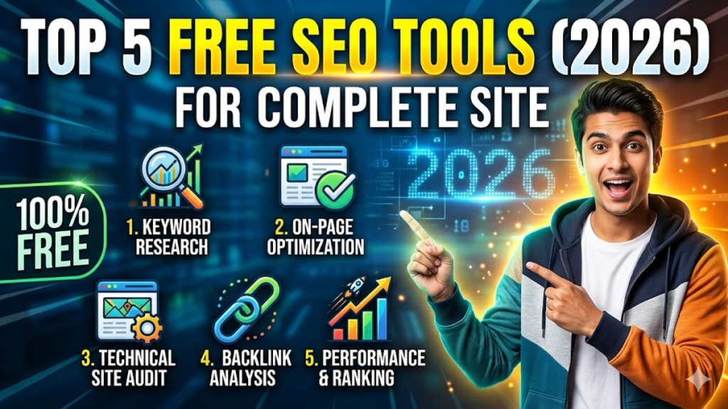 Top 5 Free SEO Tools